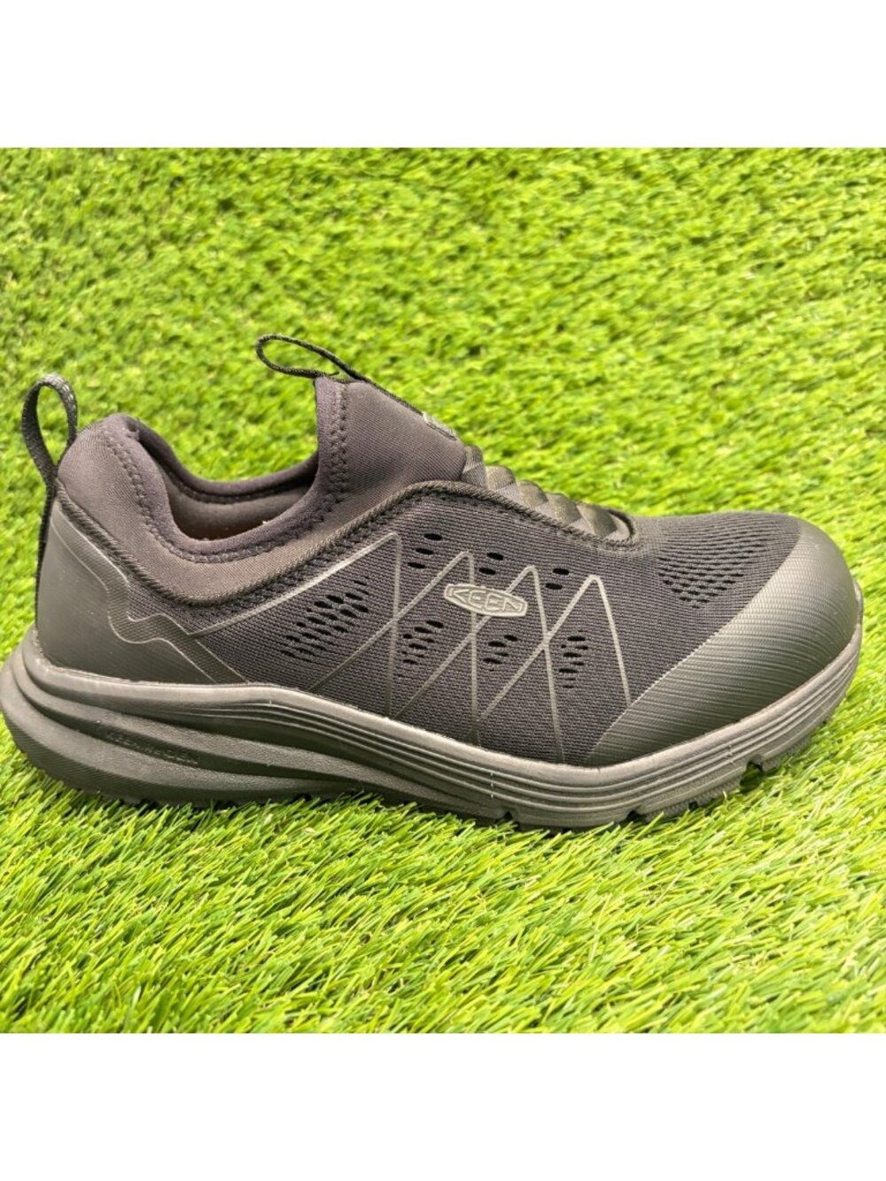 Keen Vista Energy Shift ESD Womens Size 7.5 Black Carbon Fiber Toe Safety Shoes